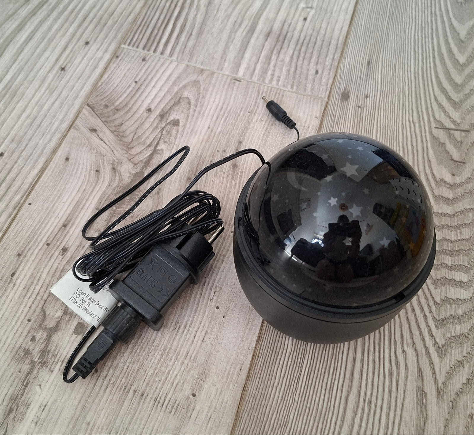Sterrenprojector Nachtlampje - Creëer een Magische Sfeer, Zwart, Kunststof, Ophalen of Verzenden, Zo goed als nieuw