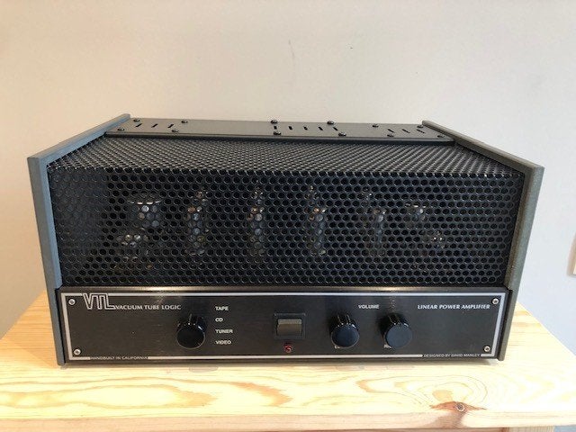 prachtige VTL 40 st stereo geintegreerde buizenversterker, Ophalen of Verzenden, Versterker