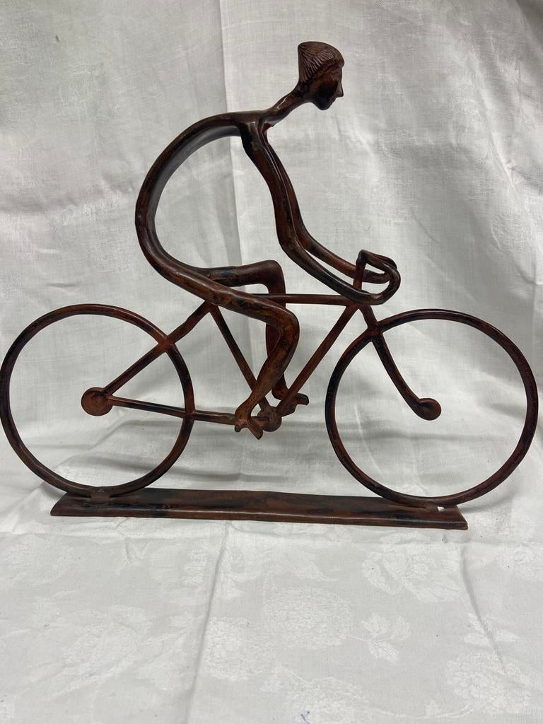 Prachtige metalen sculptuur!, Ophalen of Verzenden