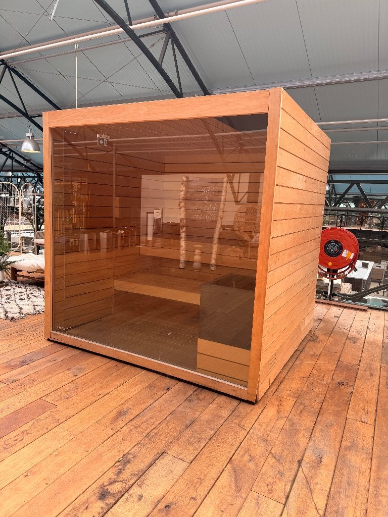 Auroom Binnensauna | SHOWROOMMODEL, Ophalen, Zo goed als nieuw, Fins of Traditioneel, Complete sauna