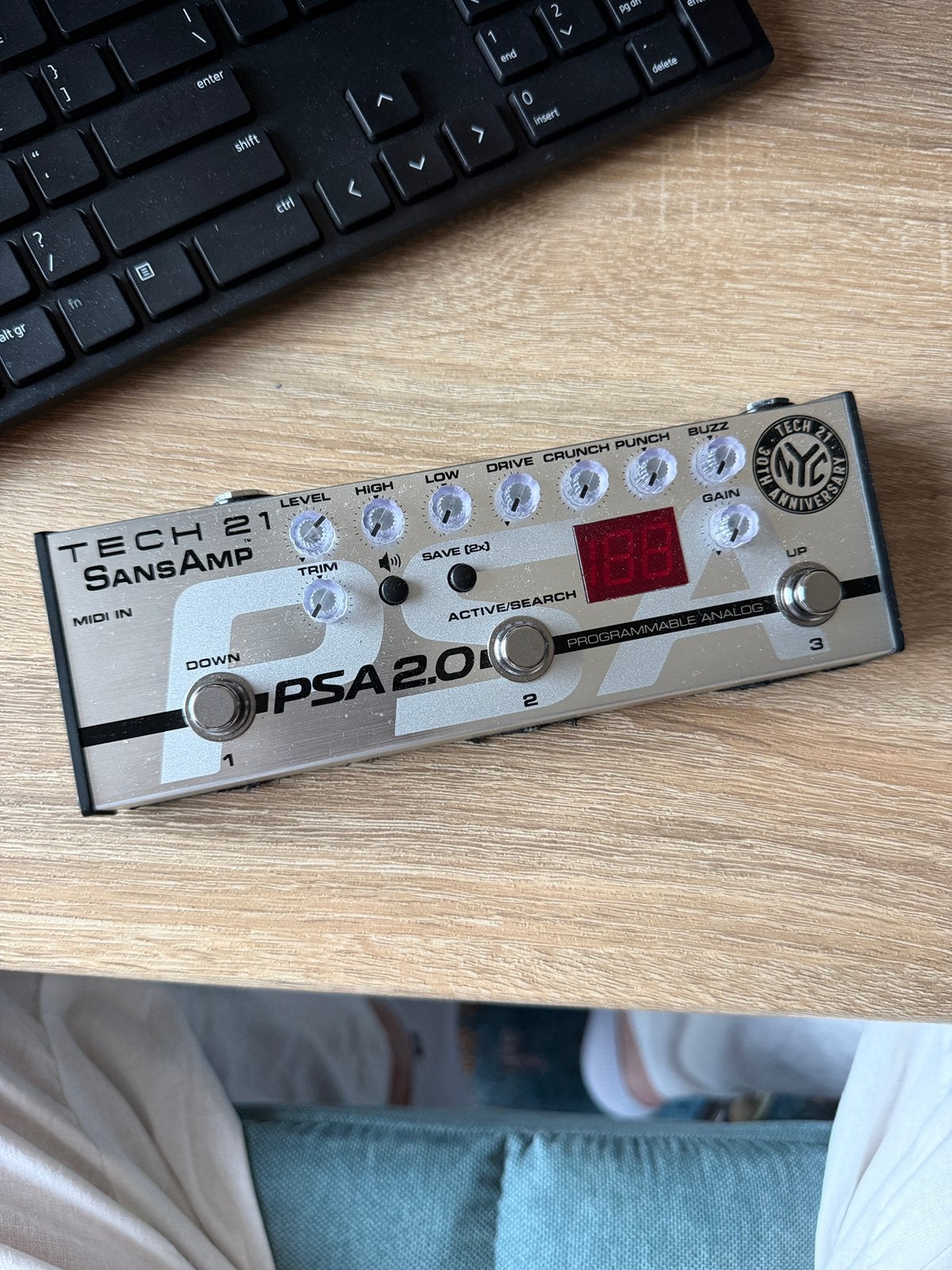 Tech 21 SansAmp PSA 2.0 amp cab simulator, Ophalen of Verzenden, Nieuw