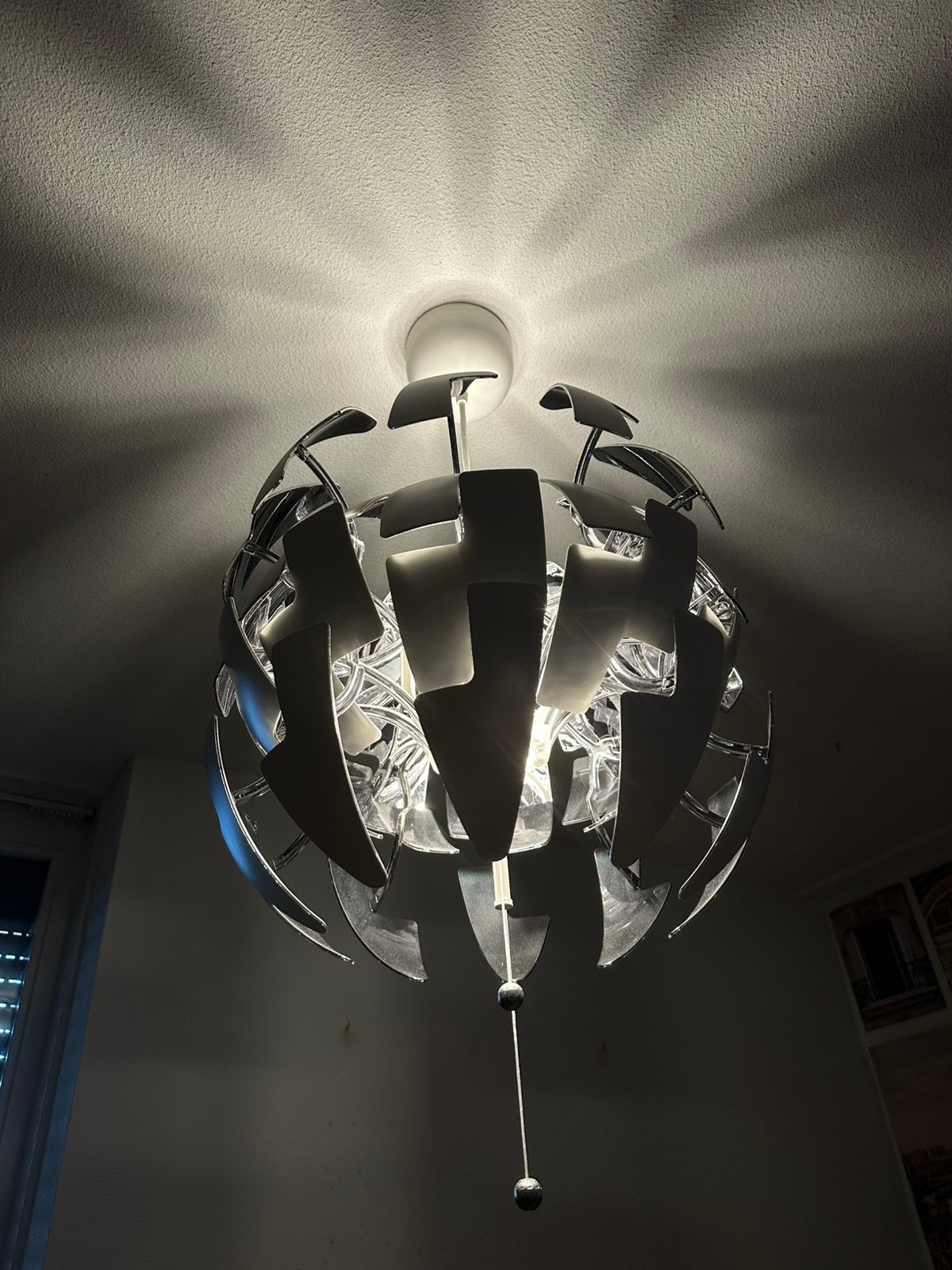 IKEA PS 2014 hanglamp, Ophalen, Kunststof, Smart, E27 (groot)