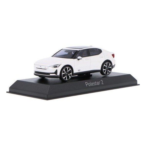 Volvo Polestar 2 2024 Snow Wit Modelauto 1/43 Norev, Auto, Norev, Ophalen of Verzenden, Norev