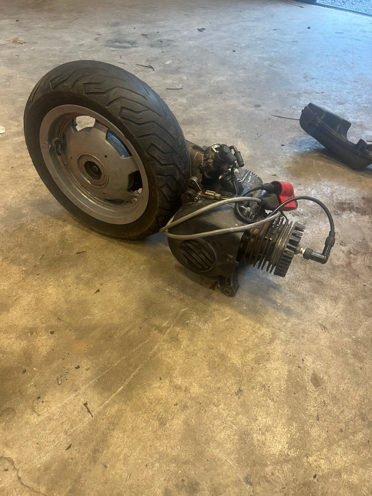Zip blok 50cc DR, Ophalen of Verzenden, Zo goed als nieuw, Blok