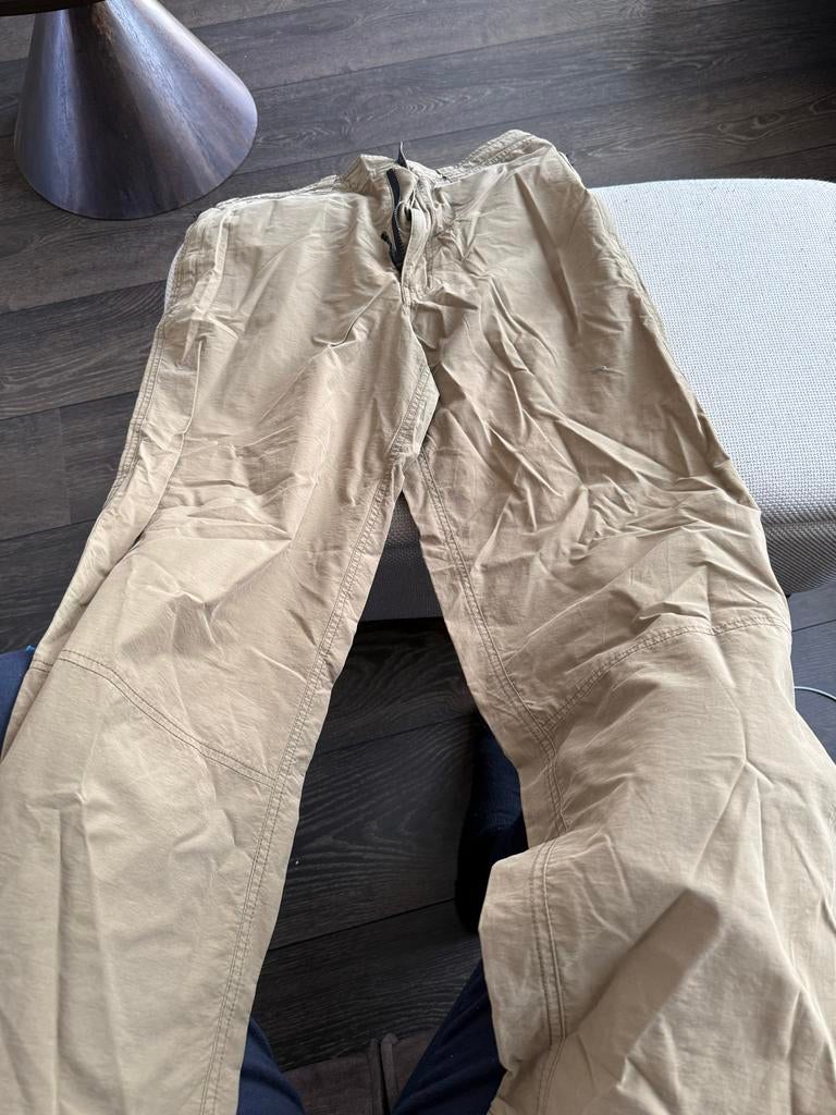 Bellerose Cargo Broek Heren - Maat M, Ophalen of Verzenden, Gedragen, Maat 48/50 (M), Beige