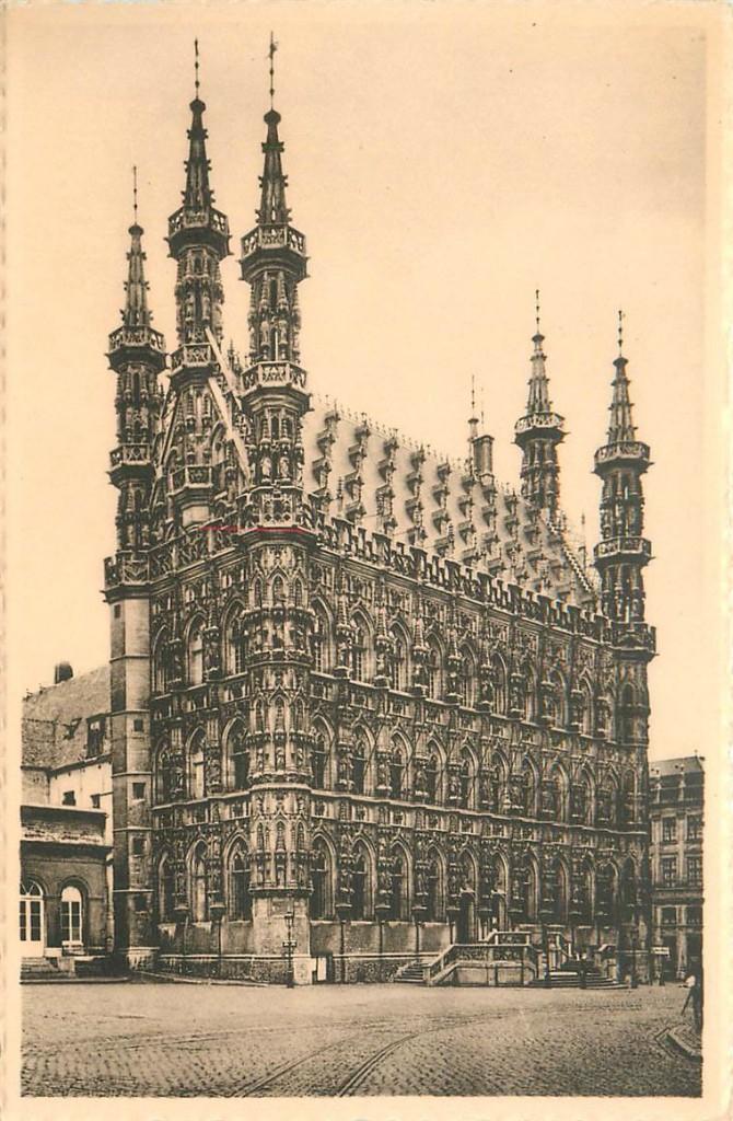 701-457-015 Leuven Stadhuis, Verzenden, Voor 1920, Overig Europa