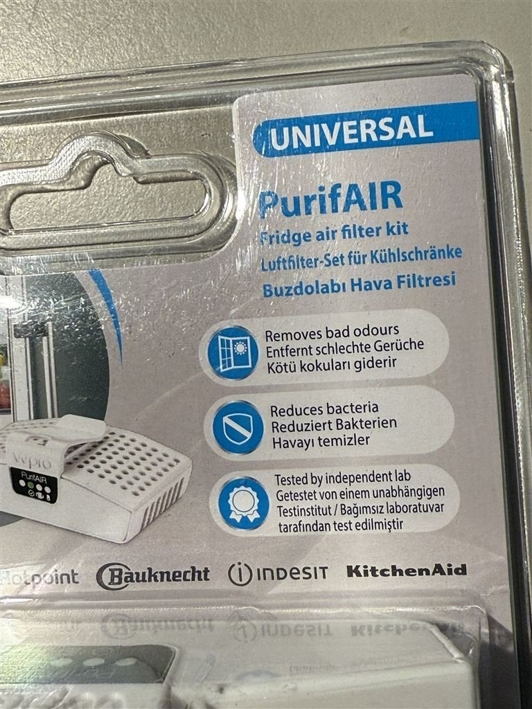 WPRO Purifier Koelkast Luchtfilter voor Ultieme Frisheid - P, Ophalen of Verzenden
