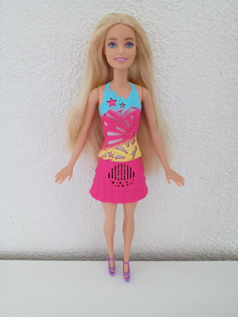 FRB12 Barbie Dreamtopia Brush 'n Sparkle Princess, Ophalen of Verzenden, Gebruikt, Barbie