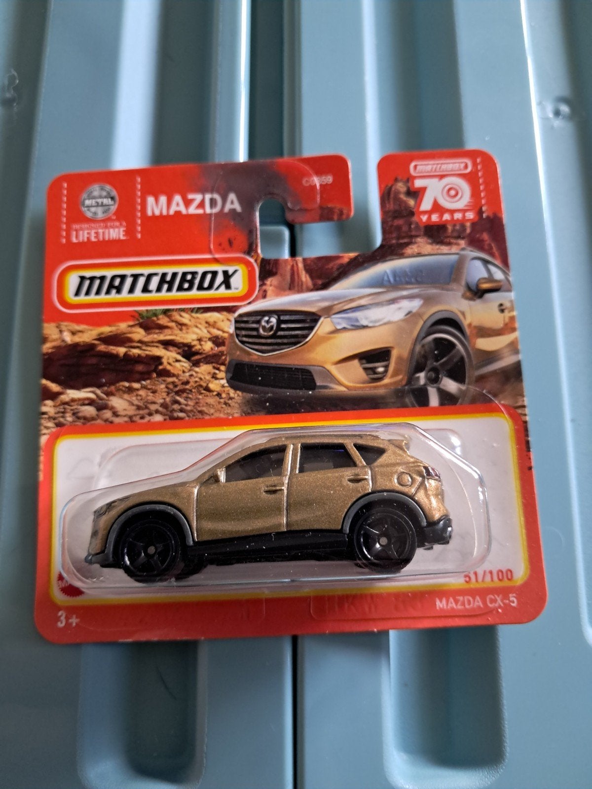 Matchbox Mazda CX-5 brons nieuw in verpakking, Ophalen of Verzenden, Nieuw, Auto