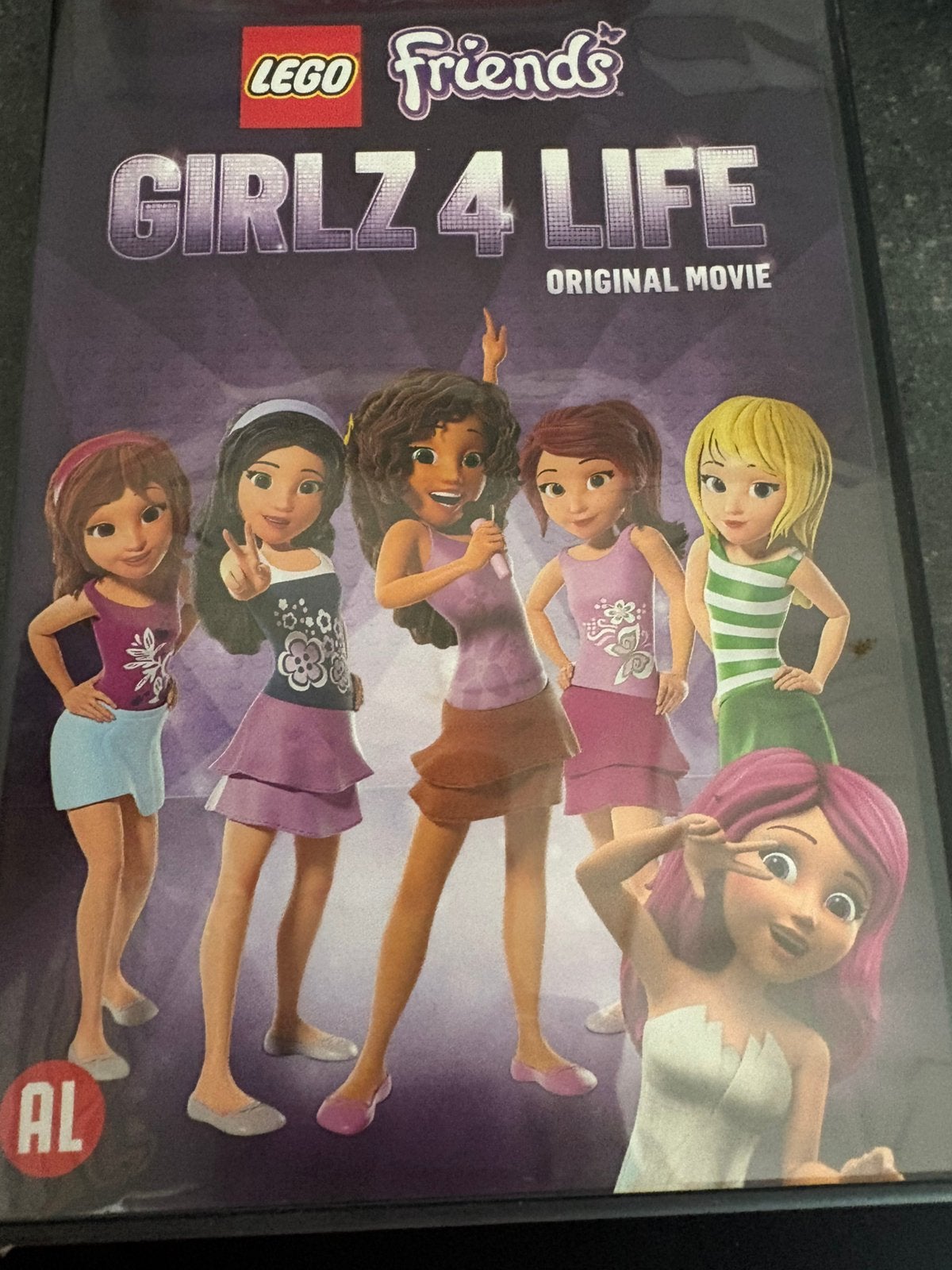 Lego Friends Girlz 4 Life DVD - Originele Film, Cd's en Dvd's, Avontuur, Gebruikt, Alle leeftijden, Ophalen of Verzenden