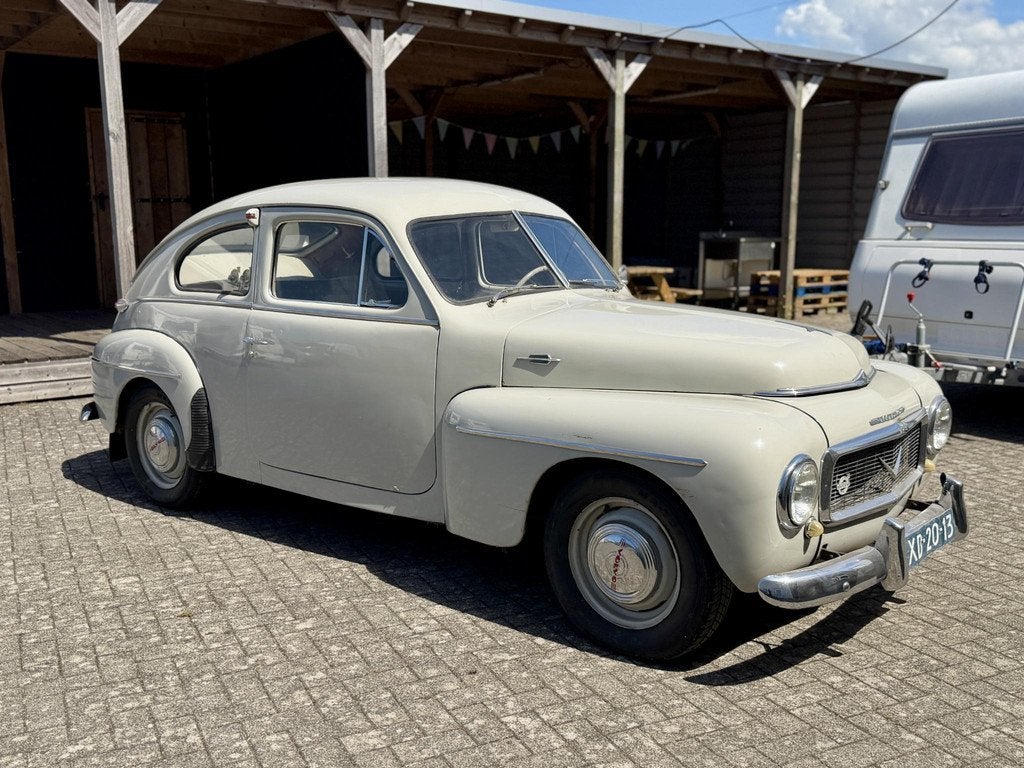 Volvo PV 444 |Kattenrug|Rijdt en schakelt goed, Auto's, Volvo, Stof, Gebruikt, Overige modellen, 4 cilinders