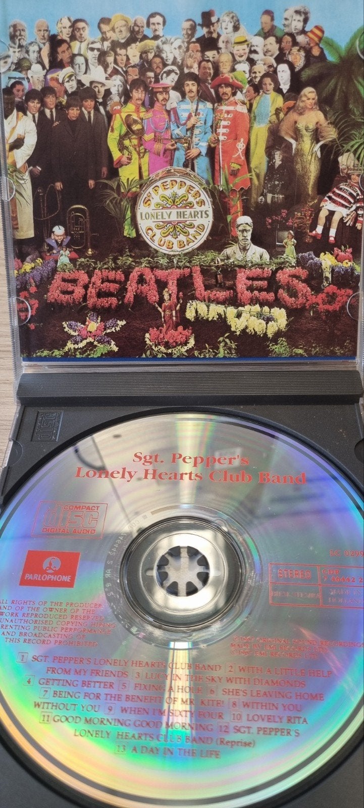 The Beatles - Sgt. Pepper's Lonely Hearts Club Band CD, Ophalen of Verzenden, 1960 - 1969, Zo goed als nieuw