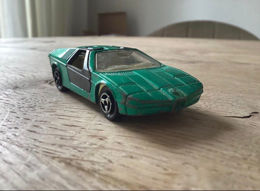 Majorette Turbo BMW N217 Made in France, met vleugeldeuren, Ophalen of Verzenden, Gebruikt, Auto