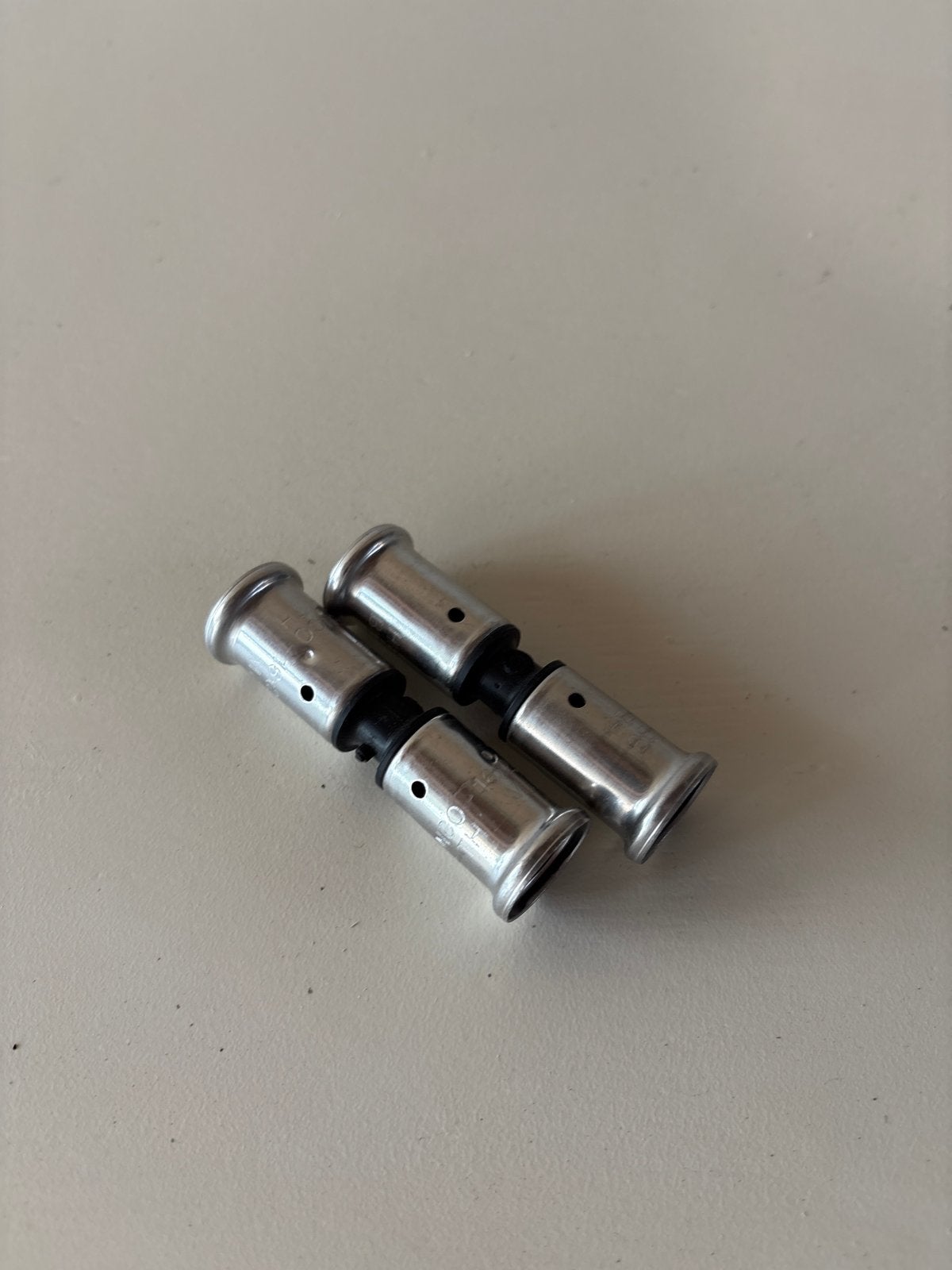 2 Henco perskoppelingen 16x2,0, Overige materialen, Minder dan 20 mm, Overige typen, Nieuw
