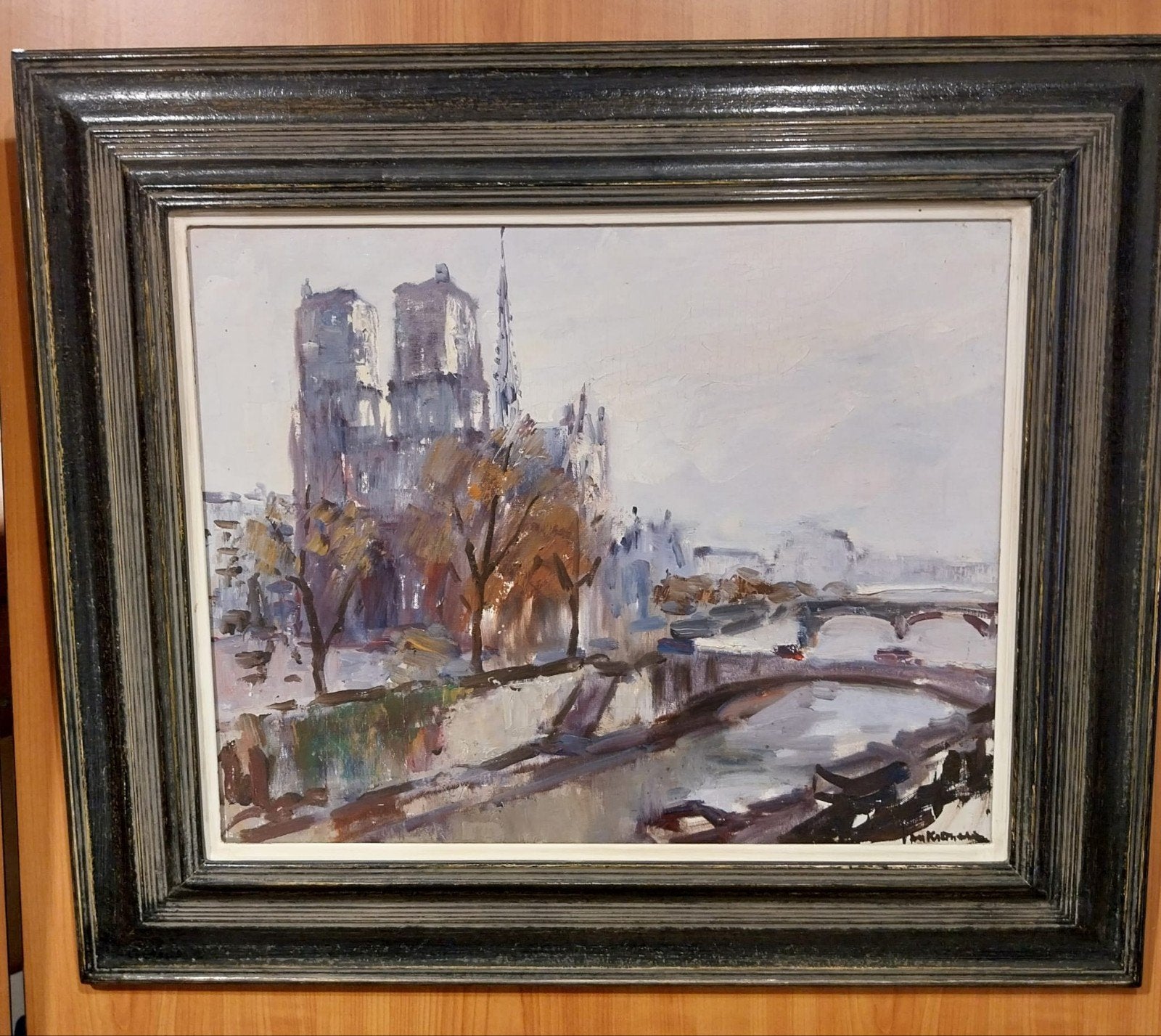 Schilderij Jan Korthals (1916-1972), Ophalen