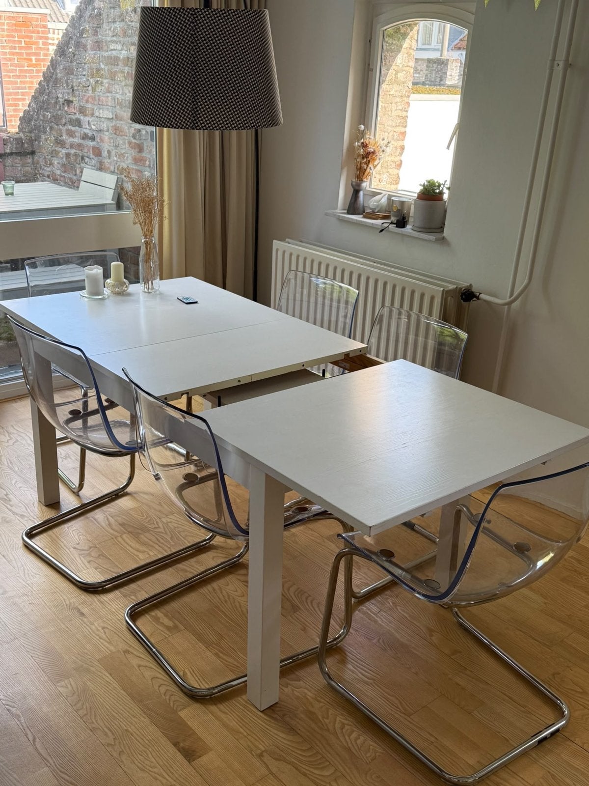 IKEA Tobias stoelen - 6 stuks in goede staat, Ophalen, Kunststof, Gebruikt, Overige kleuren