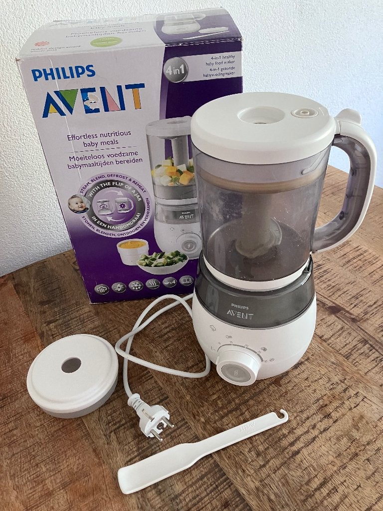 Philips Avent 4-in-1 Stomer en Blender SCF875 – goede staat, Ophalen, Gebruikt, Overige typen, Philips Avent
