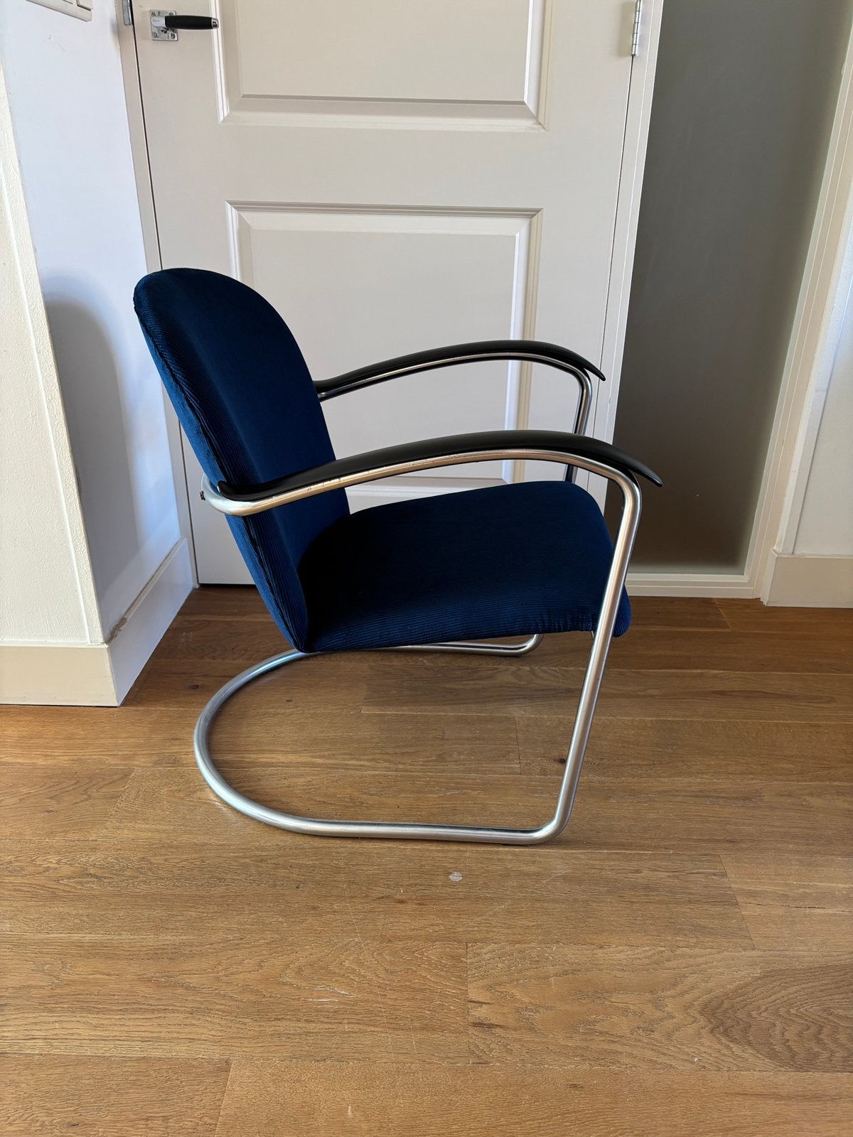 Gispen 414 vintage fauteuil, Huis en Inrichting, Fauteuils, Ophalen, Zo goed als nieuw, 50 tot 75 cm