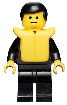 LEGO Minifig Poppetje Classic Town Police Politie cop016, Ophalen of Verzenden, Zo goed als nieuw, Minifiguur, Lego