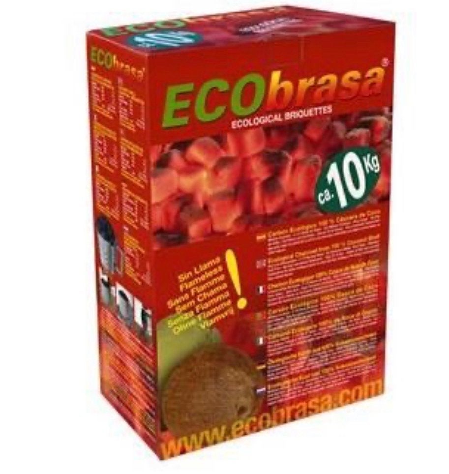 Ecobrasa Ecologische Briketten - 10 kg, Tuin en Terras, Haardhout, Minder dan 3 m³, Ophalen of Verzenden, Overige houtsoorten