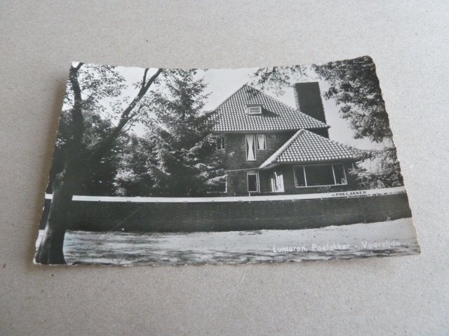 Lunteren 1957 Poelakker, Ophalen of Verzenden, 1940 tot 1960, Gelopen, Gelderland
