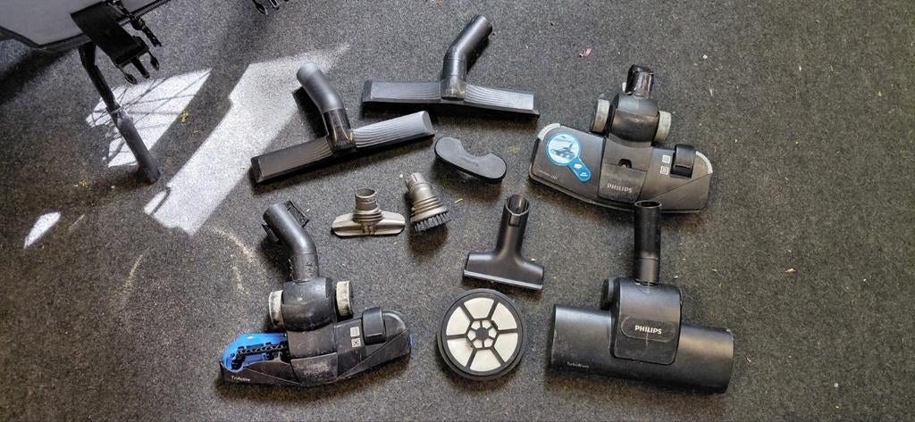 Diverse philips mondstukken/toebehoren, Ophalen of Verzenden, Gebruikt, Sledestofzuiger, Philips