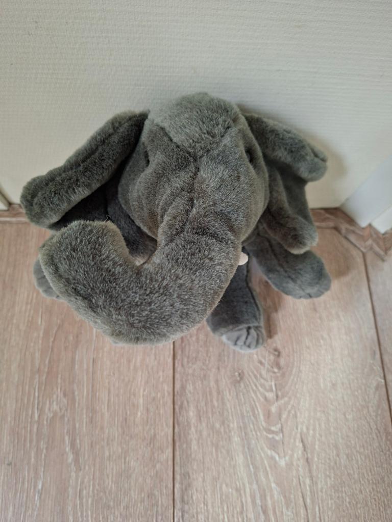 Grote handpop knuffel olifant, Ophalen, Zo goed als nieuw, Overige typen