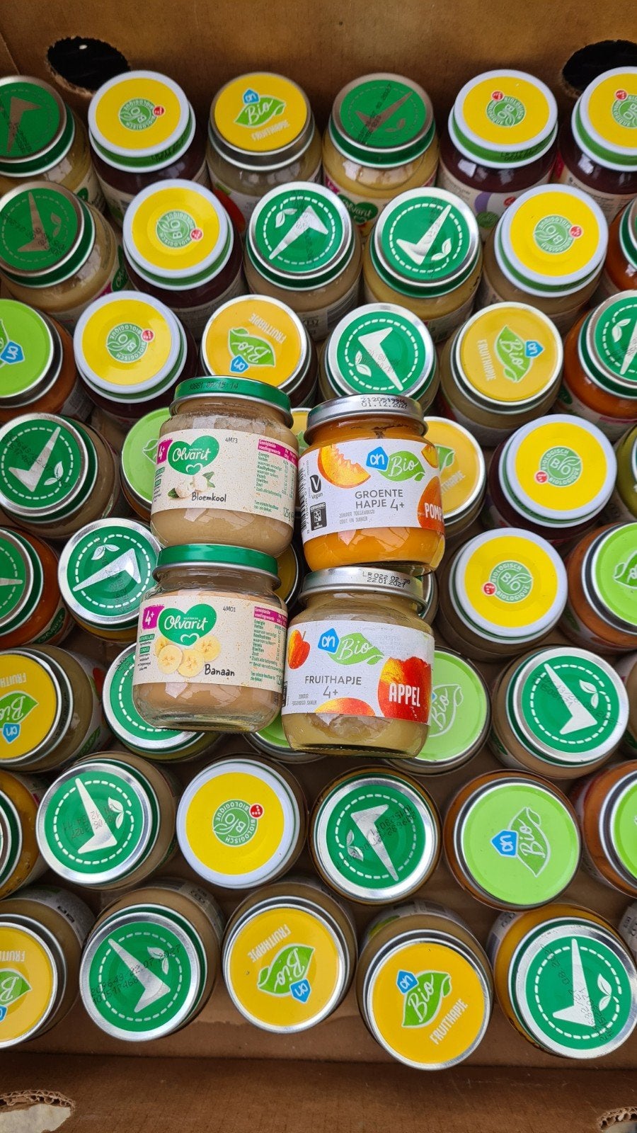 Diverse fruit- en groentehapjes voor baby's, Ophalen of Verzenden, Nieuw, Bewaarbakje, Overige merken