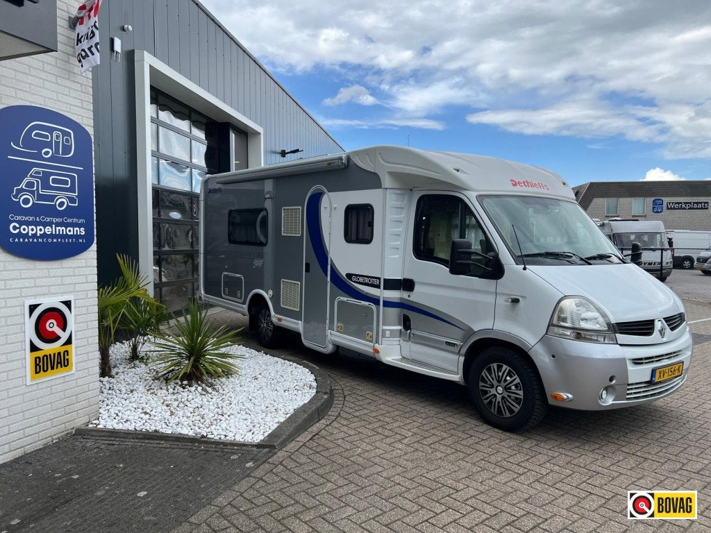 Dethleffs Globetrotter Esprit 7094 RT super net, vol opties, Caravans en Kamperen, Afzuigkap, Ringverwarming, 6 tot 7 meter, Bedrijf