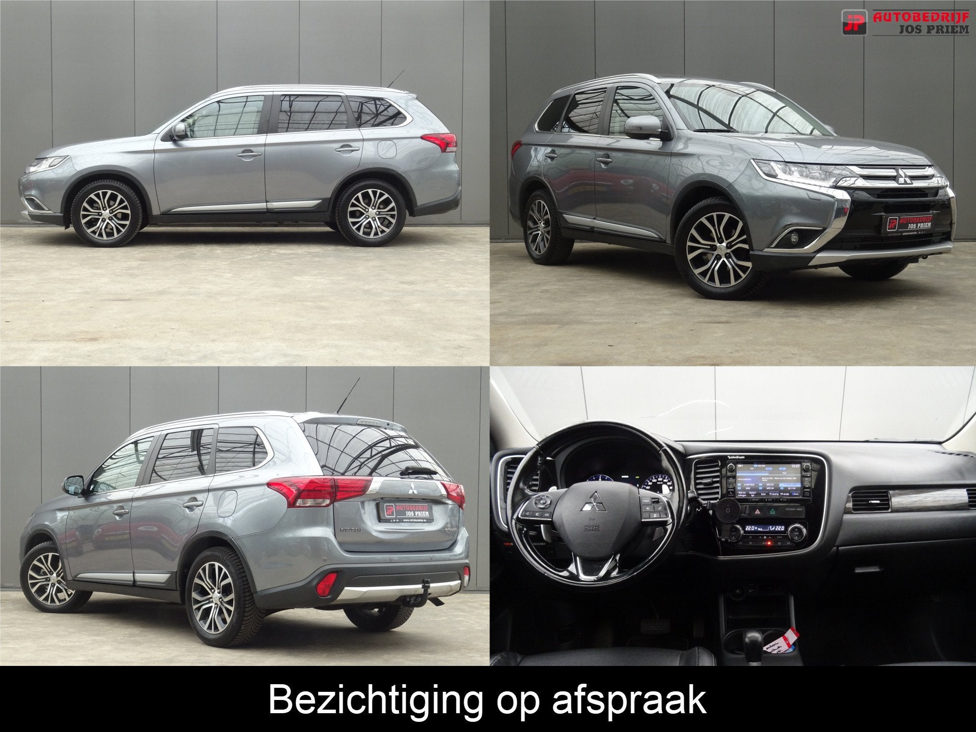 Mitsubishi Outlander 2.2 DI-D Instyle 4WD * MEEST LUXE UITV., Auto's, Mitsubishi, Automaat, 4 cilinders, 7 stoelen, Bedrijf