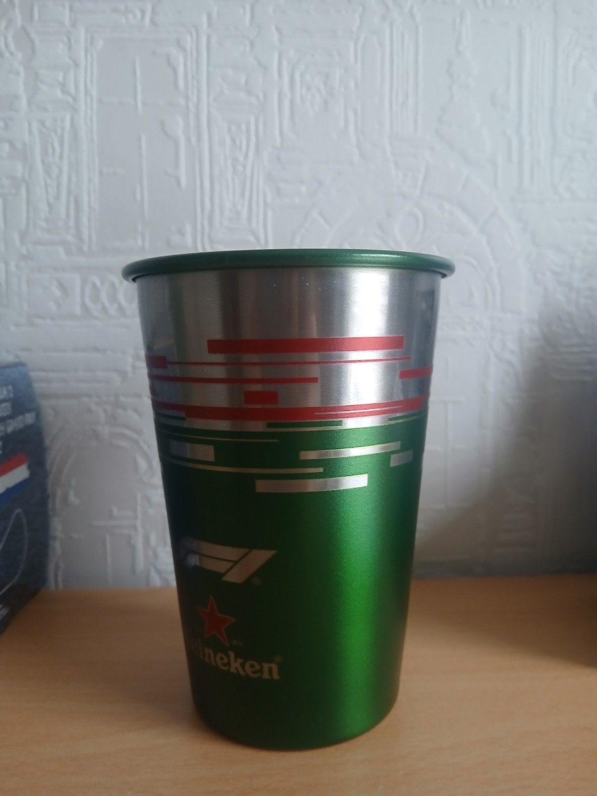 Heineken F1 Beker - Groen/Zilver, Ophalen, Nieuw, Meerkleurig, Overige typen