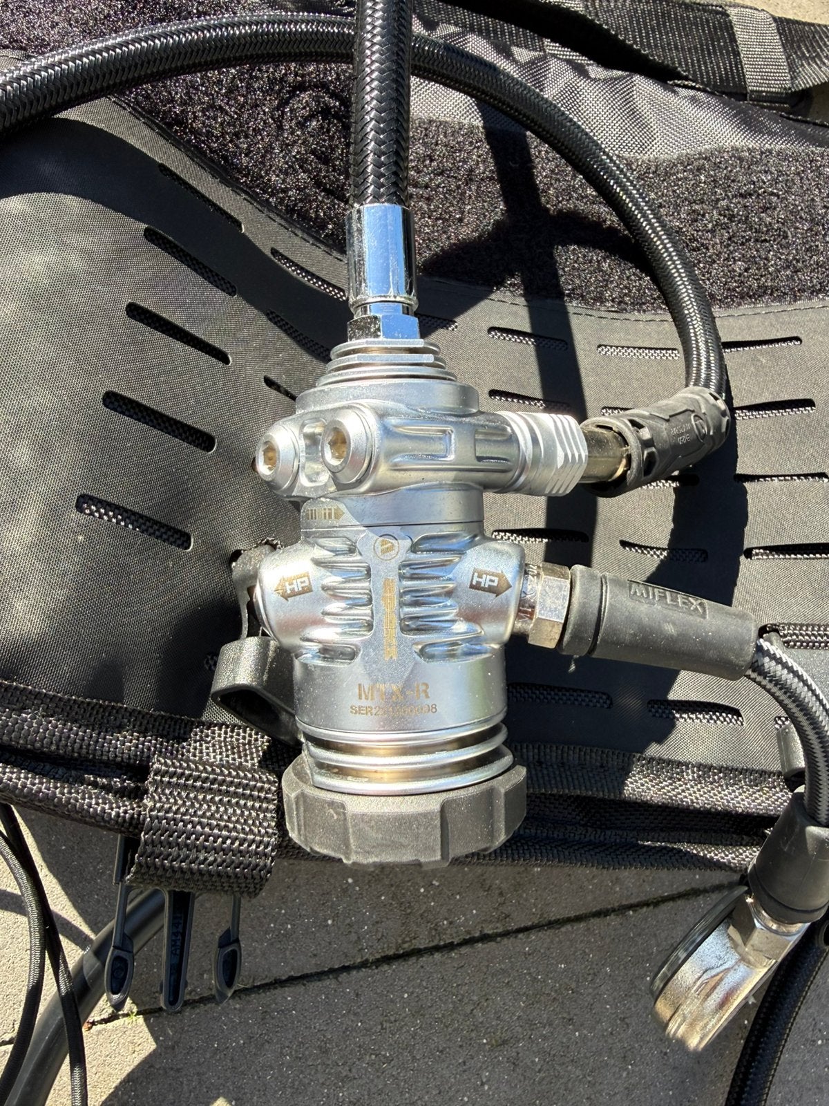 Apeks MTX-R Sidemount Regulator kit, Watersport en Boten, Ophalen of Verzenden, Zo goed als nieuw