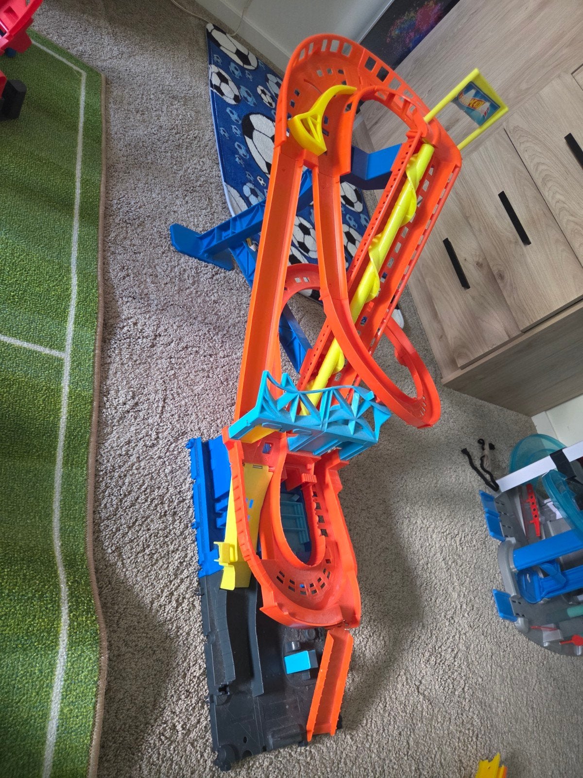 Hot Wheels Achtbaan - Spectaculaire Racebaan, Ophalen, Zo goed als nieuw