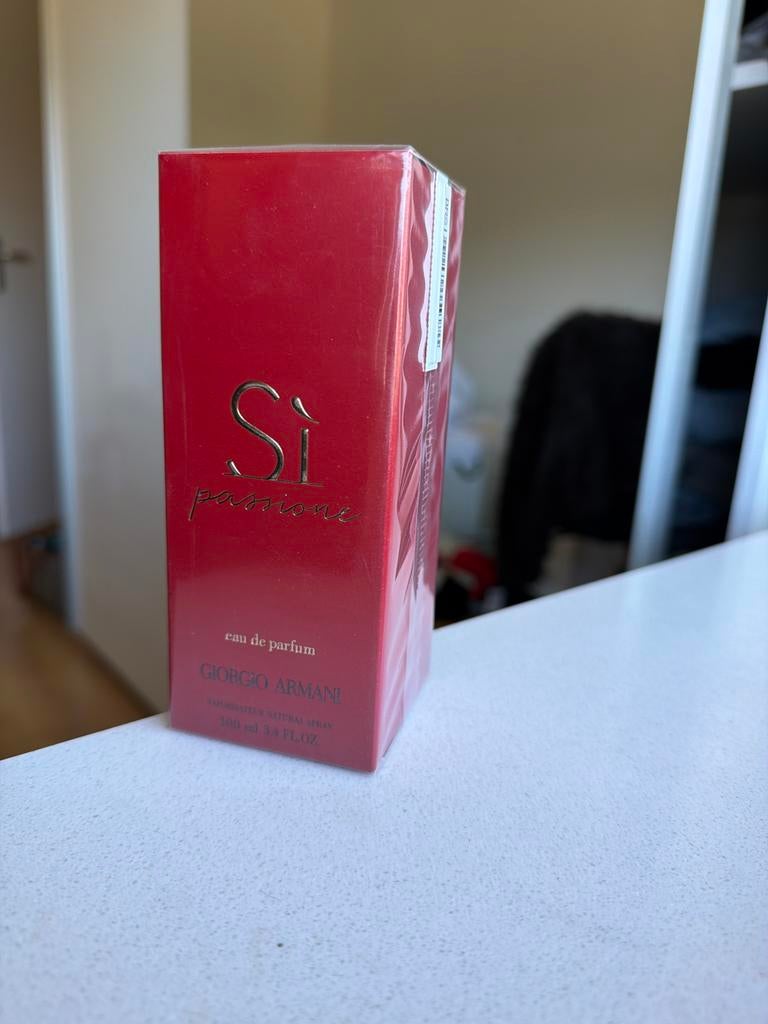 Giorgio Armani Sì Passione Eau de Parfum 100ml, Ophalen of Verzenden, Nieuw