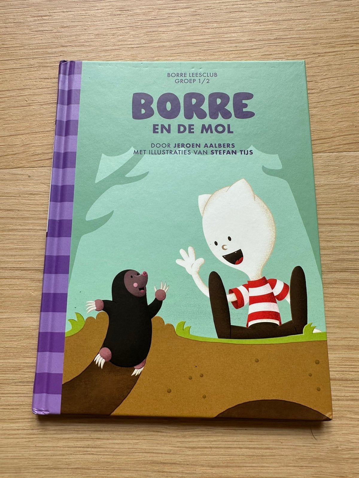 Borre en de mol, Jeroen Aalbers, Ophalen of Verzenden, Gelezen, 3 tot 4 jaar