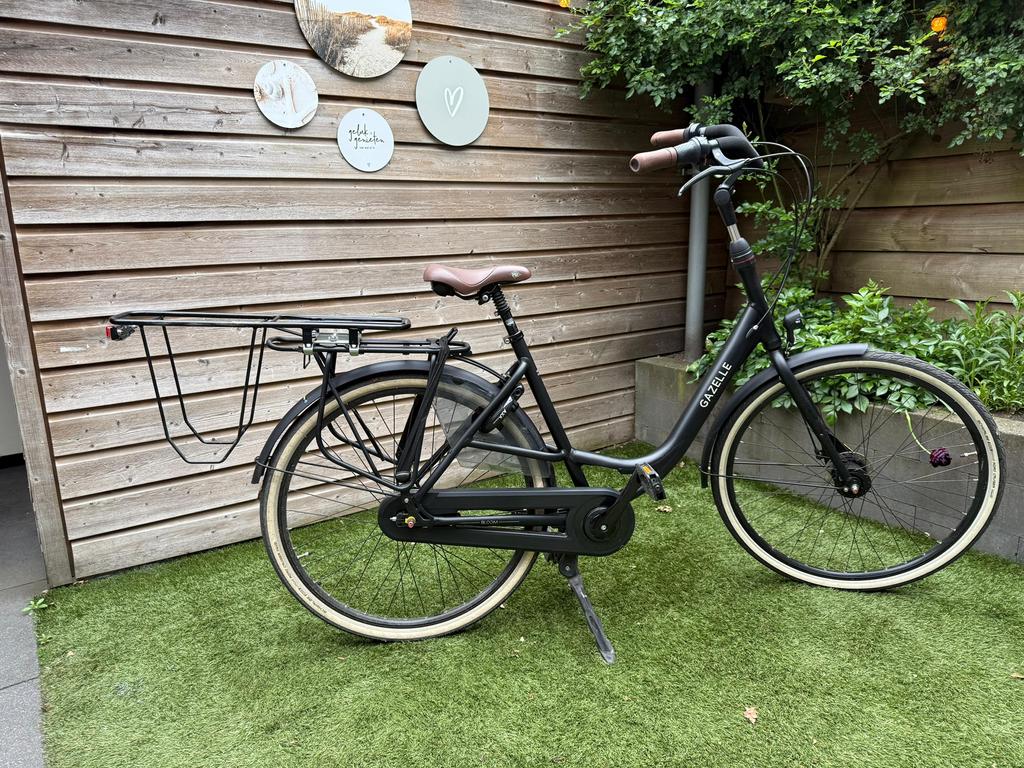 Gazelle bloom moederfiets, Ophalen, 2 zitjes, 53 tot 56 cm, Versnellingen