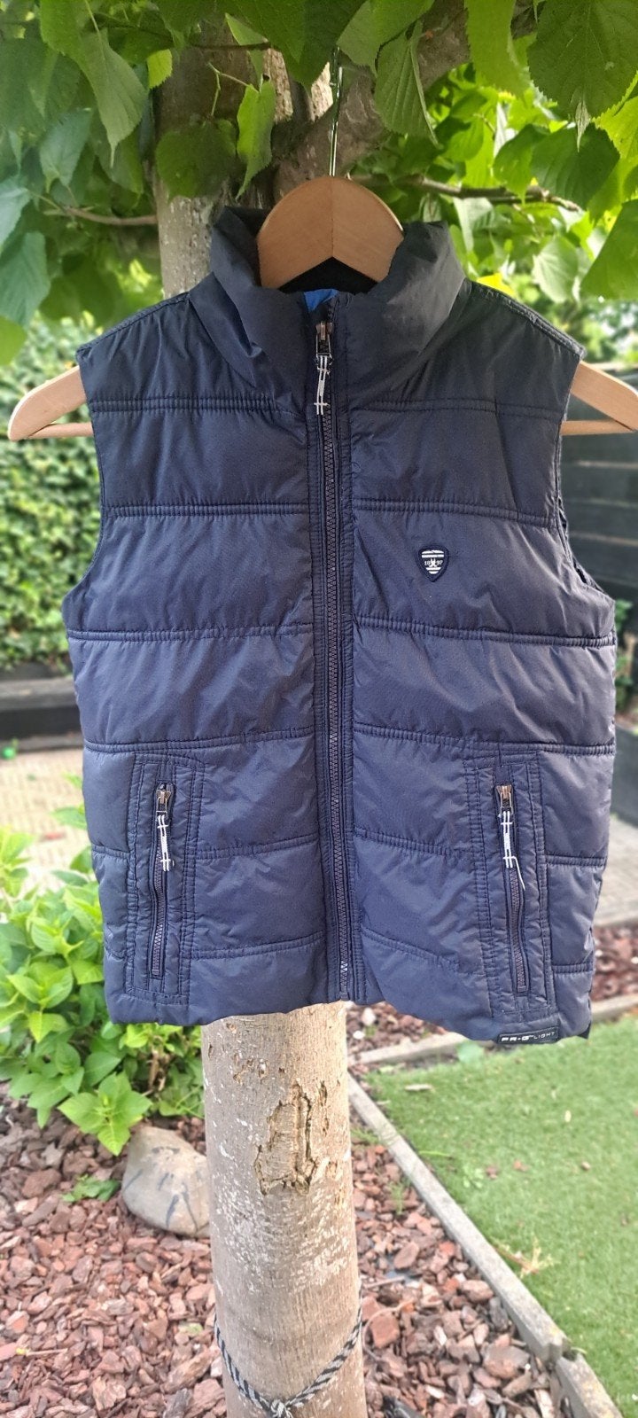 Gaastra Bodywarmer maat 140 donkerblauw, Kinderen en Baby's, Ophalen of Verzenden, Zo goed als nieuw, Jongen of Meisje, Jas