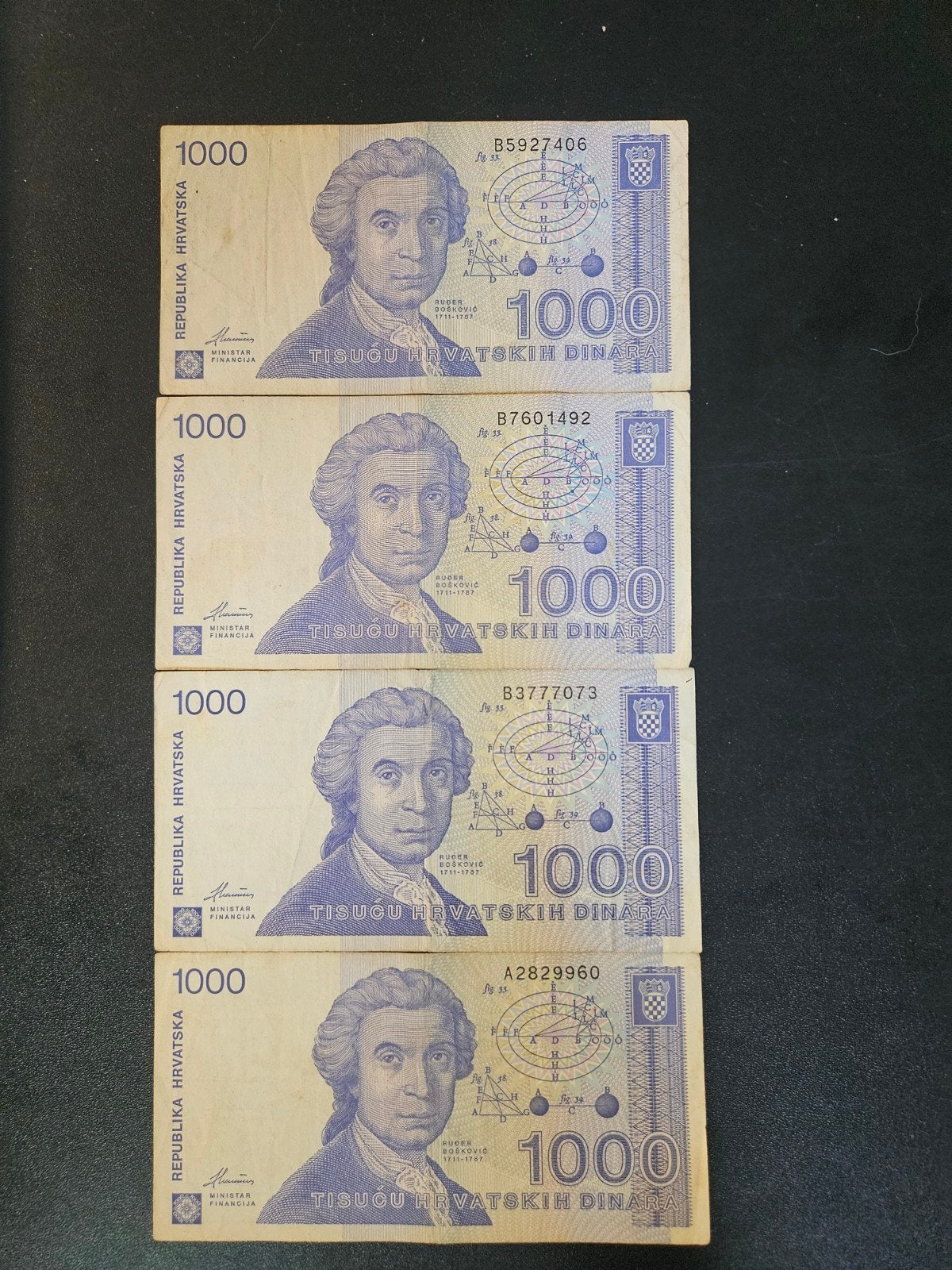 Kroatië pick 22a 1991, Postzegels en Munten, Bankbiljetten | Europa | Niet-Eurobiljetten, Verzenden, Overige landen, Los biljet