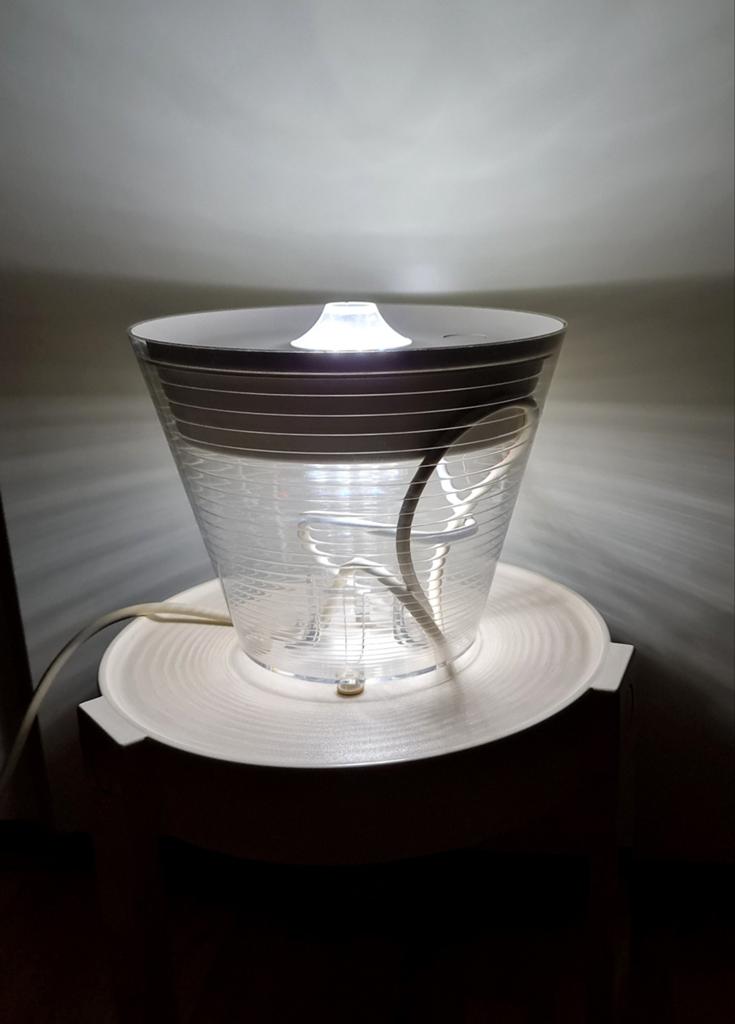 Rotaliana multipot stekkerdoos lamp Donegani & Lauda mooi, Huis en Inrichting, Ophalen, Gebruikt, Kunststof