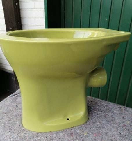 vintage wc toilet Villeroy Boch ongebruikt 1969, Ophalen, Zo goed als nieuw, Steen, Toilet