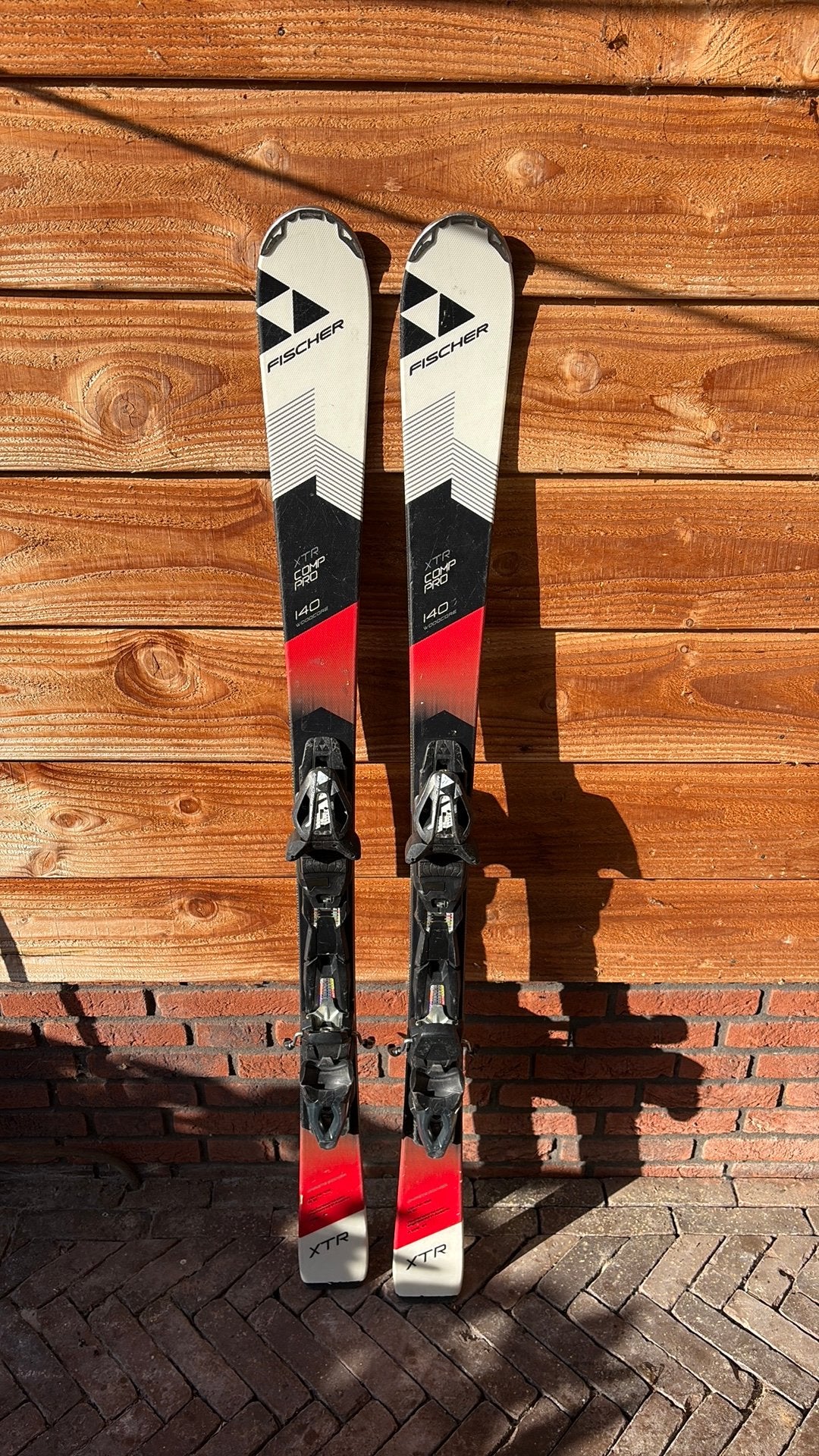 Fischer XTR Comp Pro ski’s – 140 cm. Gewaxt en geslepen, 140 tot 160 cm, Ophalen of Verzenden, Ski's, Fischer