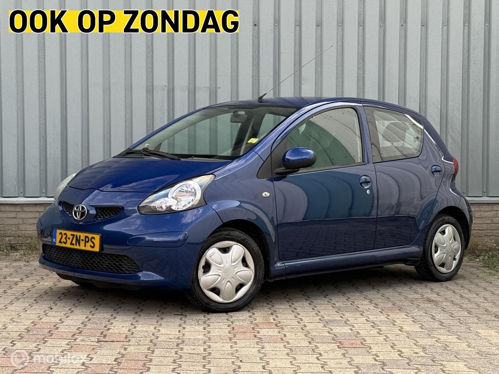 Toyota Aygo 1.0-12V + | Automaat | Airco | 5-Deurs, Stof, Metallic lak, 68 pk, Origineel Nederlands