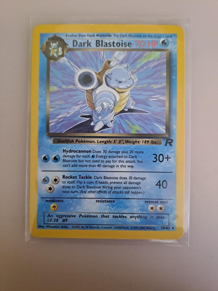 Dark Blastoise, Ophalen of Verzenden, Boosterbox
