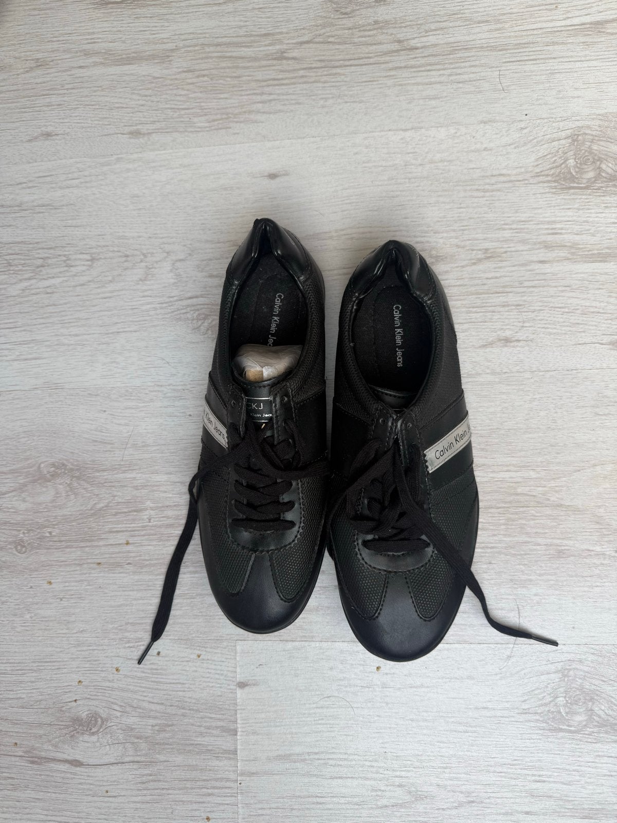 Calvin Klein Jeans Ace SE8438 zwarte sneakers, Ophalen of Verzenden, Gedragen, Zwart, Sneakers of Gympen