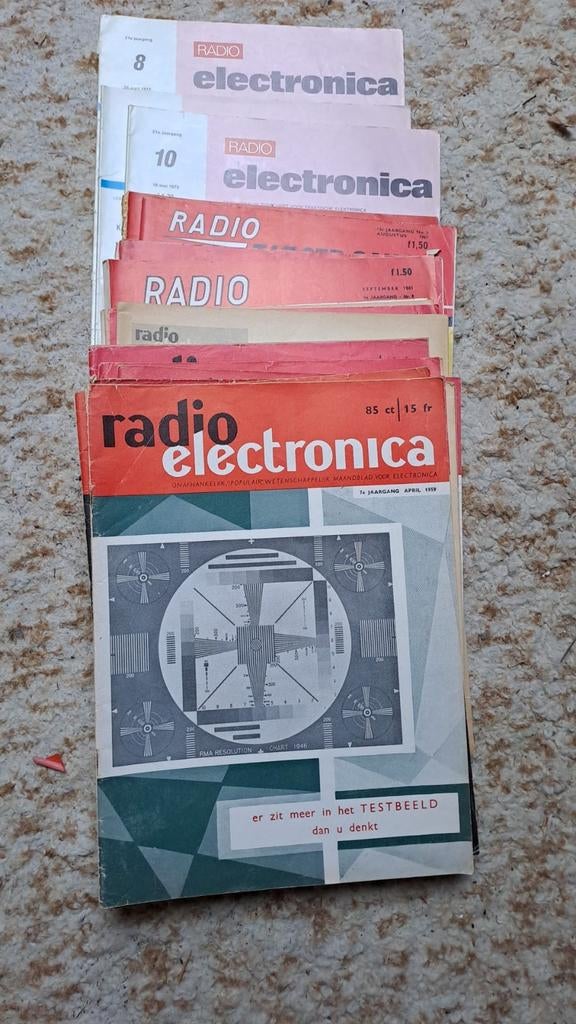 Radio bulletin elelektonica, Ophalen of Verzenden, Gelezen, Overige typen