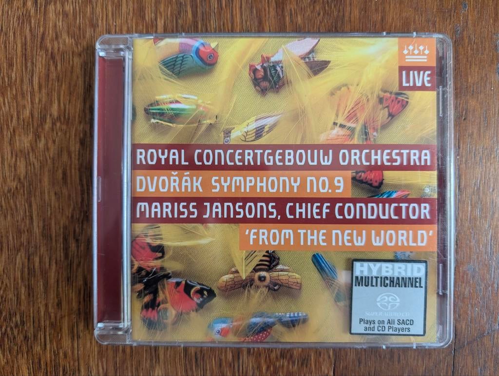Dvorak, Symfonie no.9, Concertgebouworkest, Marisa Jansons, Ophalen of Verzenden, Romantiek, Zo goed als nieuw, Orkest of Ballet