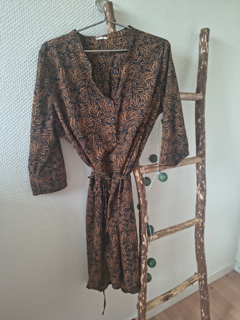 Madness jurk XL, Kleding | Dames, Bruin, Madness, Maat 46/48 (XL) of groter, Ophalen of Verzenden