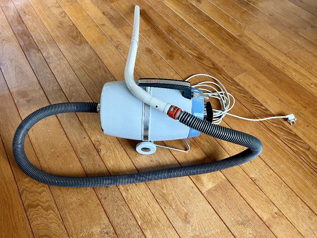 antieke stofzuiger philips, Witgoed en Apparatuur, Stofzuigers, Ophalen, Gebruikt, Philips, Sledestofzuiger