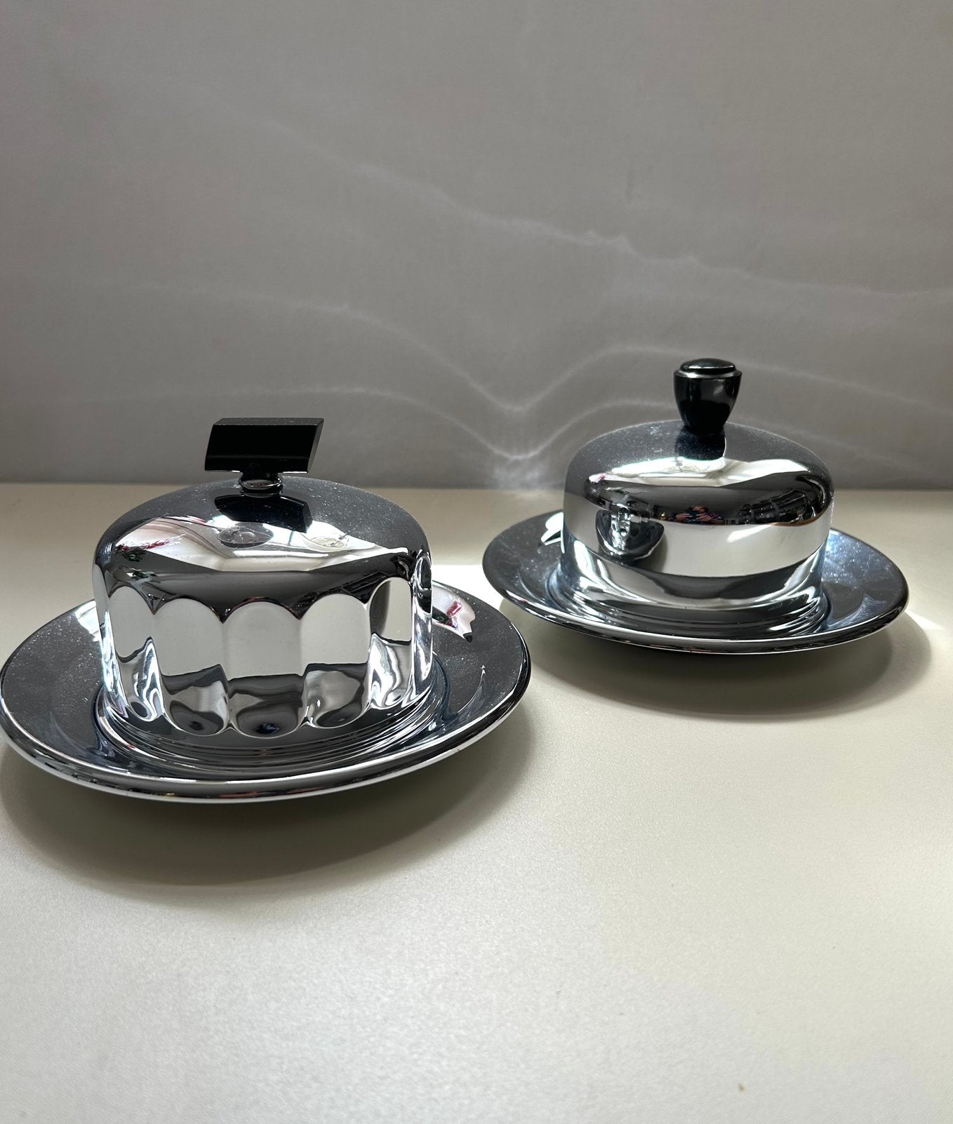 Art Deco Demeyere botervloten, Ophalen of Verzenden