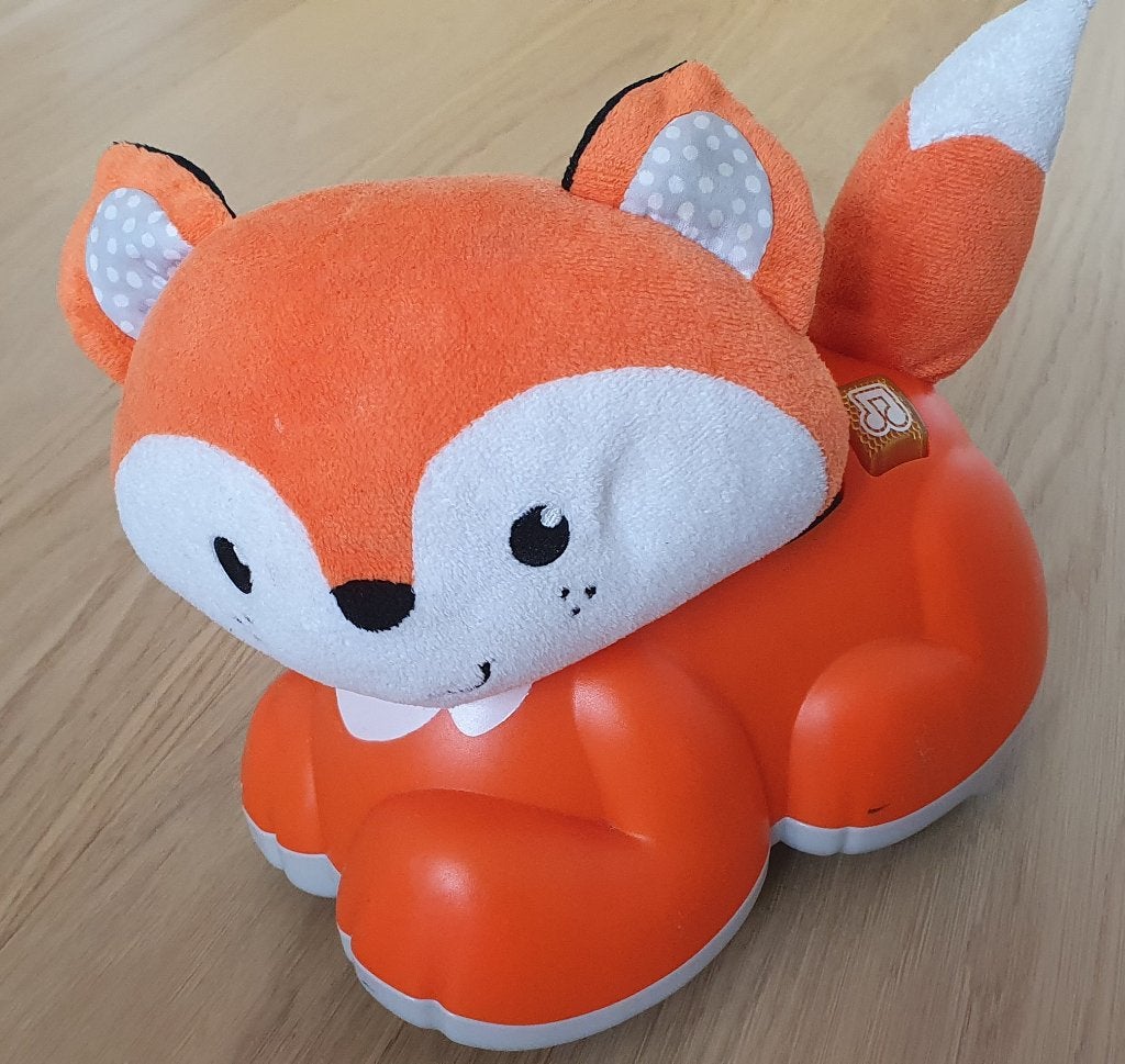Fisher Price Kruipen en Leren Vos met Licht + Geluid, Ophalen of Verzenden, Zo goed als nieuw, Speelset, Met licht